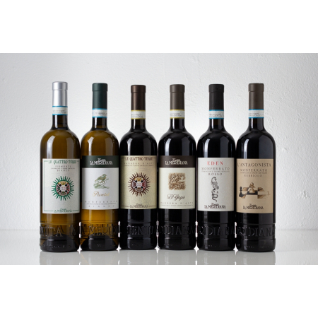 Piemonte-prøvekassen - smagfulde italienske vine til fornuftige priser!