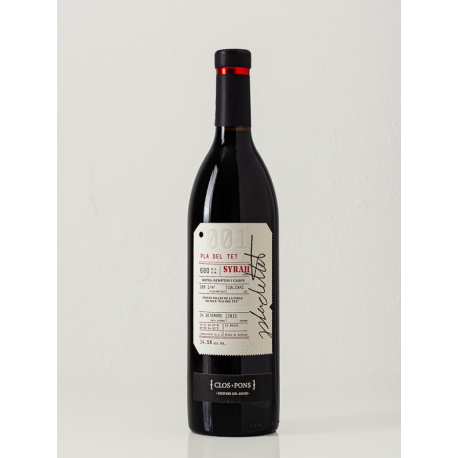 Clos Pons, Roc Nu, Costers del Segre, Spanien, rød, 2010, 75 cl