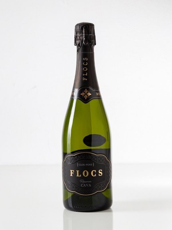 Flocs Cava, Reserva Brut, N/V, Catalunya, Spanien, Celler Clos Pons - ØKO.