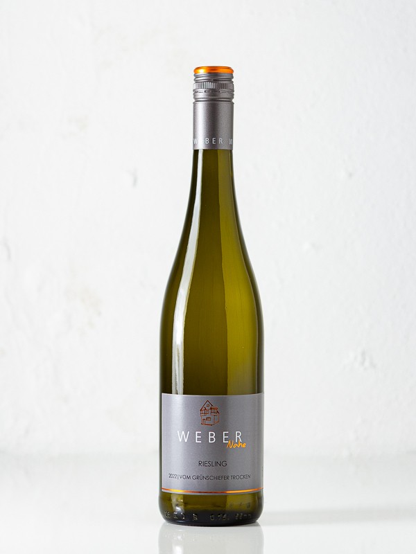 Riesling vom Grünschiefer, trocken, Nahe, 2023, Weingut Udo & Laura Weber