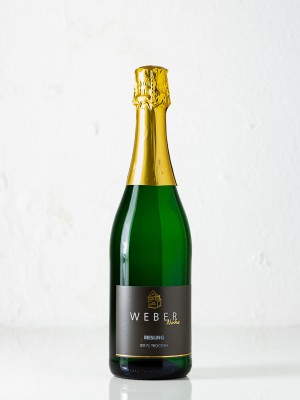 Winzersekt, Riesling, trocken, Nahe, 2017, Weingut Udo & Laura Weber