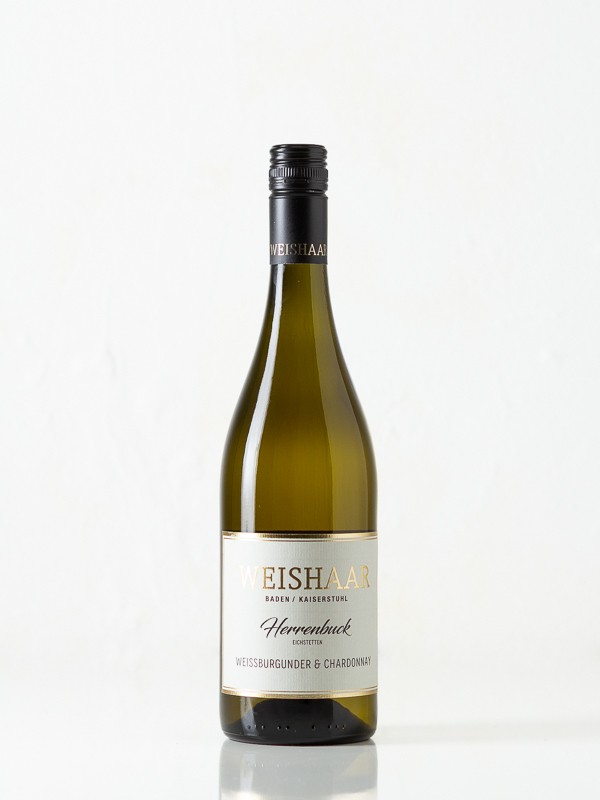 Herrenbuck Weissburgunder & Chardonnay, trocken, Baden, 2023, Weingut Weishaar