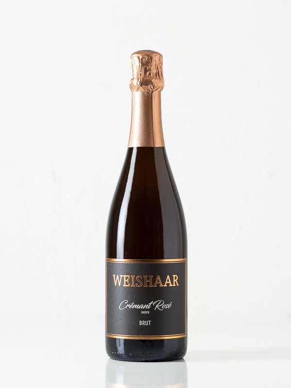Cremant Rosé, Brut, trocken, Baden, 2023, Weingut Weishaar