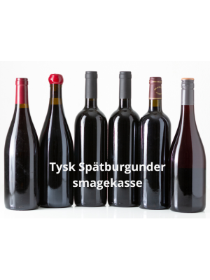 Tysk Spätburgunder-smagekasse - elegante rødvine til dig!