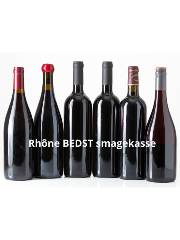 Côtes du Rhône BEDST smagekasse - ekstremt flotte vine til vilde priser!
