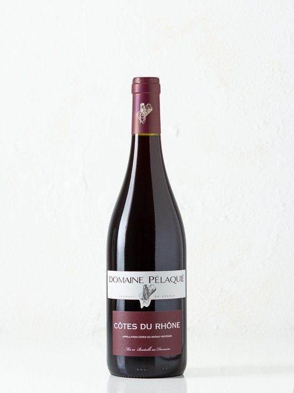 Tradition, Côtes du Rhône, 2022, rød, Domaine Pélaquié
