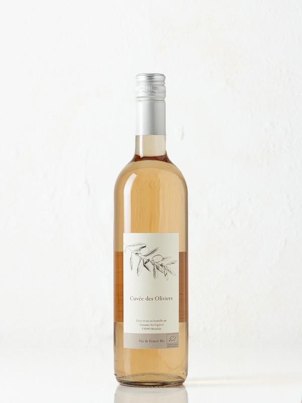 Cuvée des Oliviers, rosé, Gard, Chateau de Montfrin - ØKO.