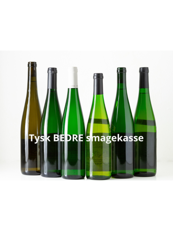 Tysk BEDRE smagekasse  - hvidvine til den kræsne gane!