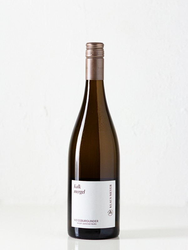 Weissburgunder Kalkmergel, trocken, Pfalz, 2023/24, Weinhaus Klaus & Marius Meyer